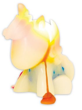 Fizz creations Formkerze Einhorn Kerze Colour Melting Unicorn