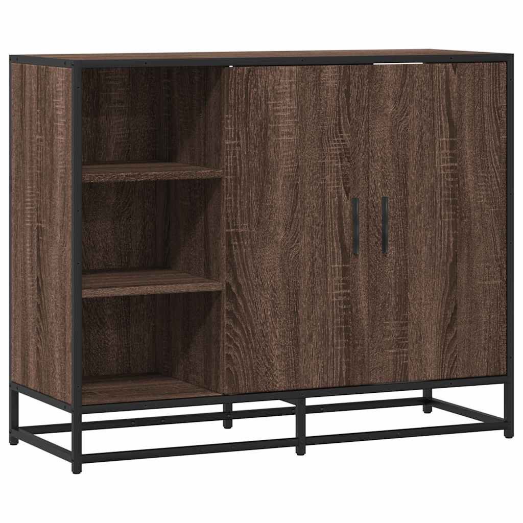 vidaXL Sideboard Sideboard Braun Eichen-Optik 92x35x76 günstig online kaufen