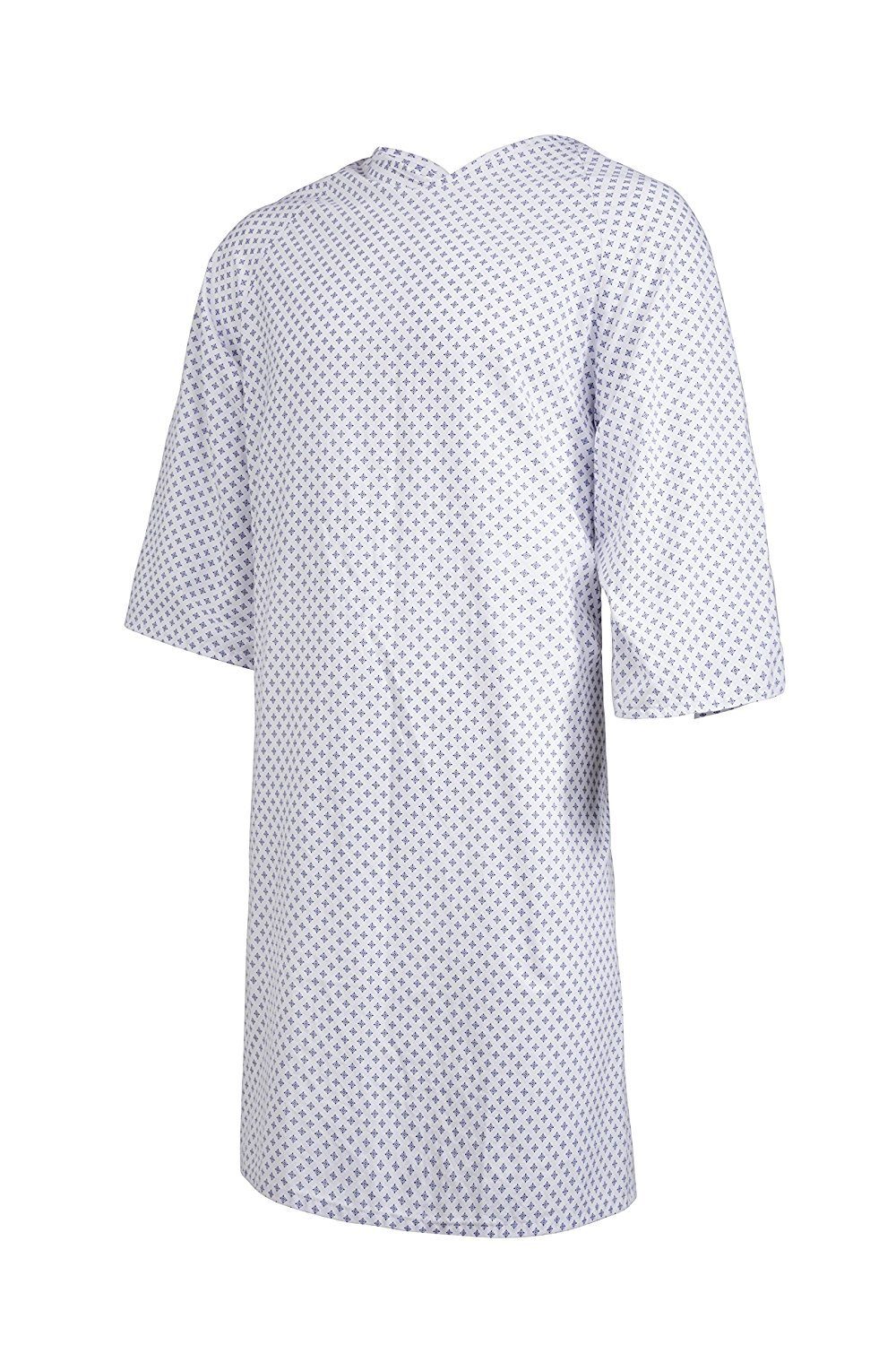 Clinotest Nachthemd Patientenhemd/Nachthemd/Krankenhaushemd/Pflegehemd