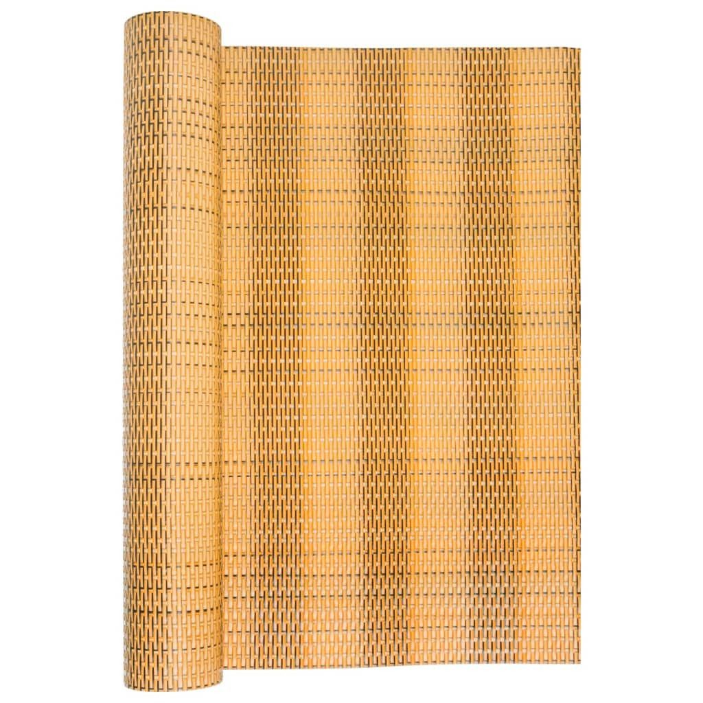 vidaXL Gartenzaun Balkon-Sichtschutz Hellbraun 300x90 cm günstig online kaufen