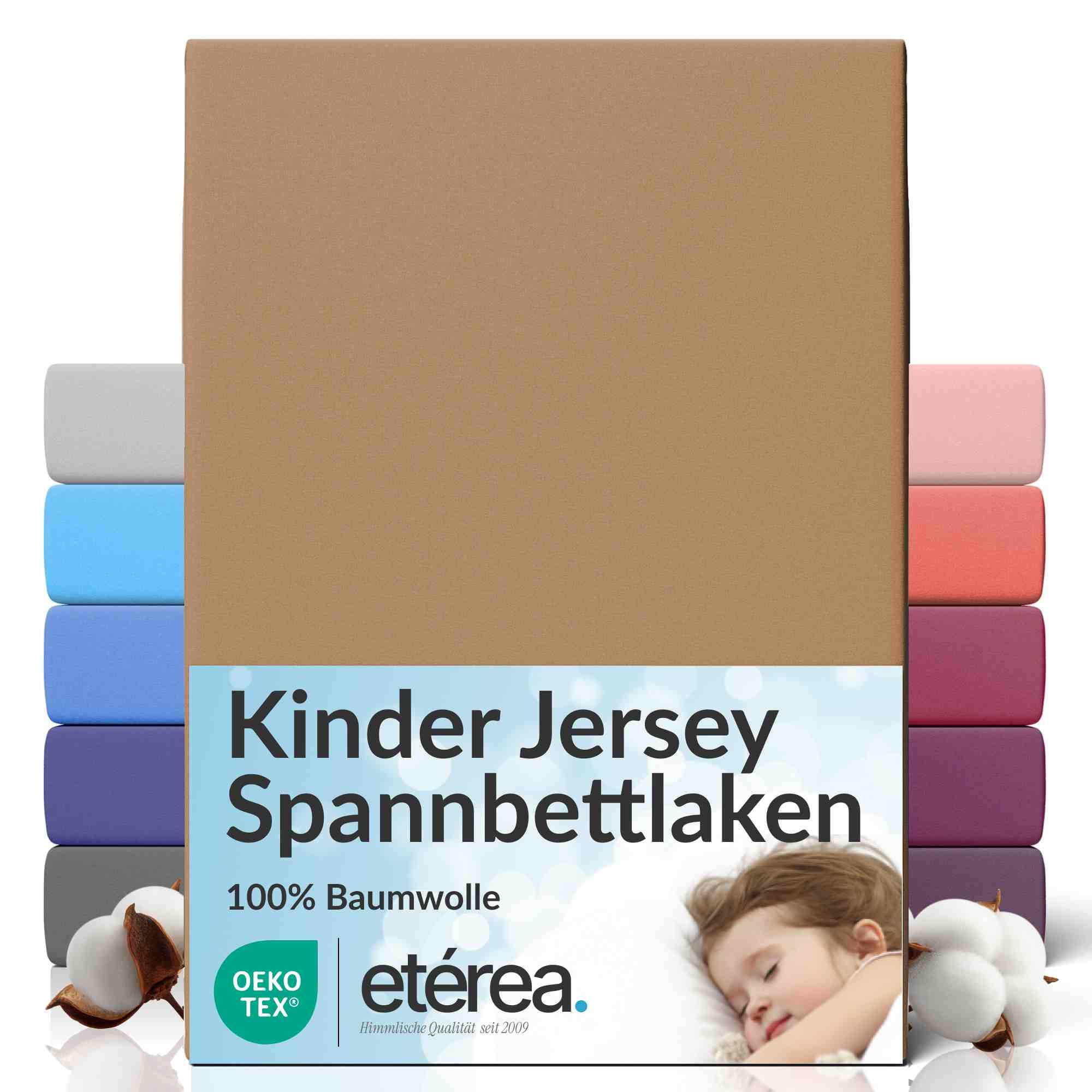 etérea Himmlische Qualität Spannbettlaken etérea Comfort Jersey Spannbettlaken, Jersey, Gummizug: rundum, (1 Stück)