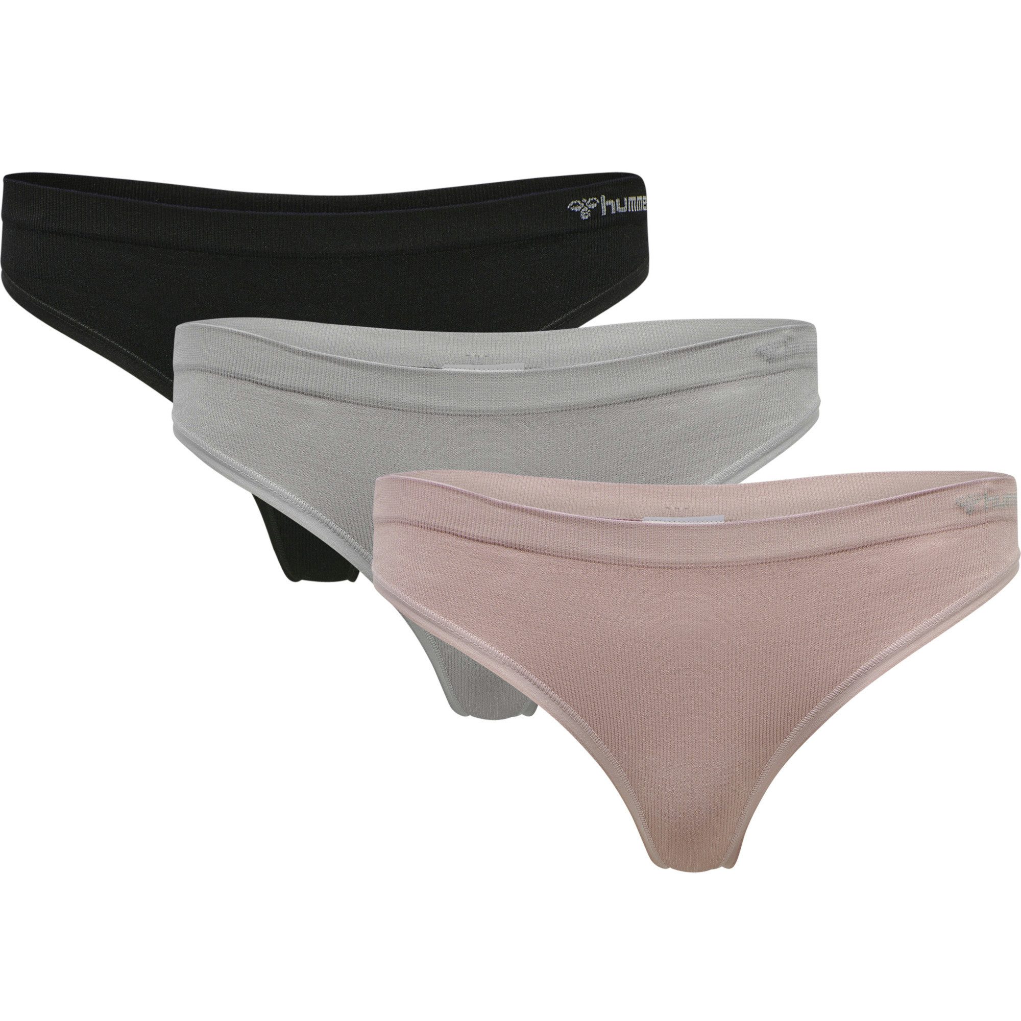 Slip Hummel Damen Seamless Tanga 3er Pack hmlJUNO Thong 215060