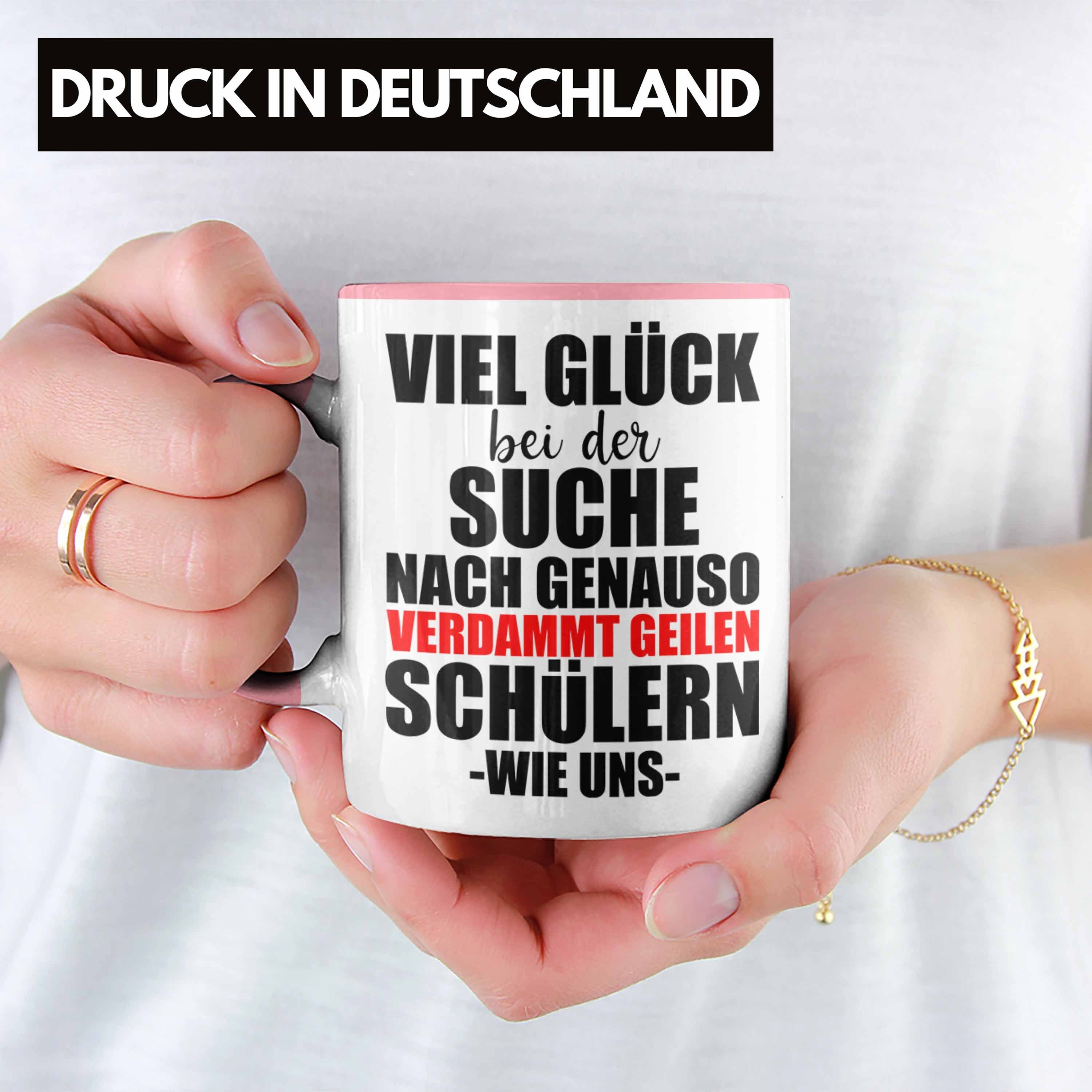 Trendation Tasse Trendation - Lehrerin Lehrer Abschiedsgeschenk Tasse Abschied von Schü