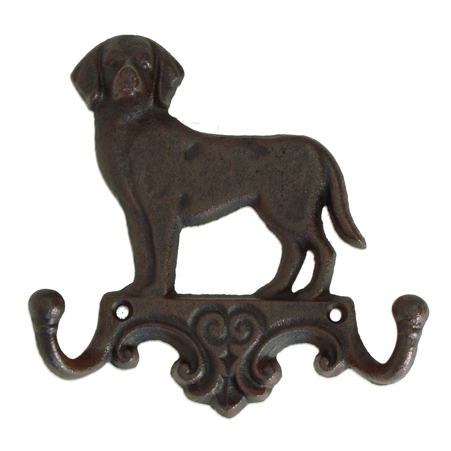 Dragimex Kleiderhaken Hund Kleiderhaken aus Gusseisen