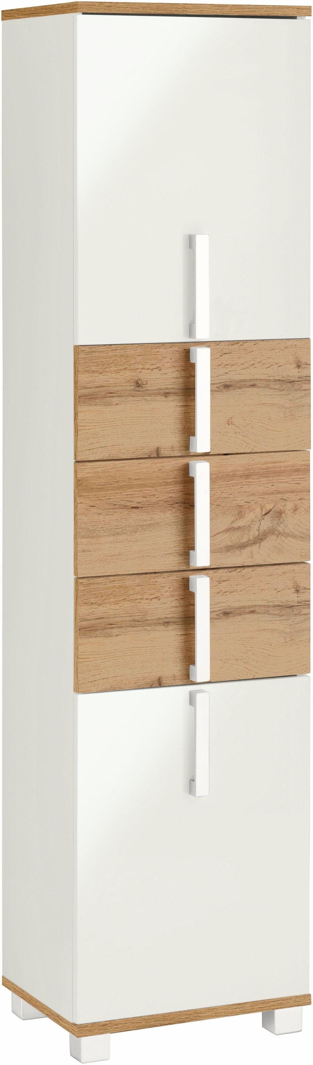 Schildmeyer Hochschrank Kampen, Hochschrank, melaminharzbeschichtet,Made in Germany Solide Verarbeitung - Dieses Produkt ist in Deutschland gefertigt