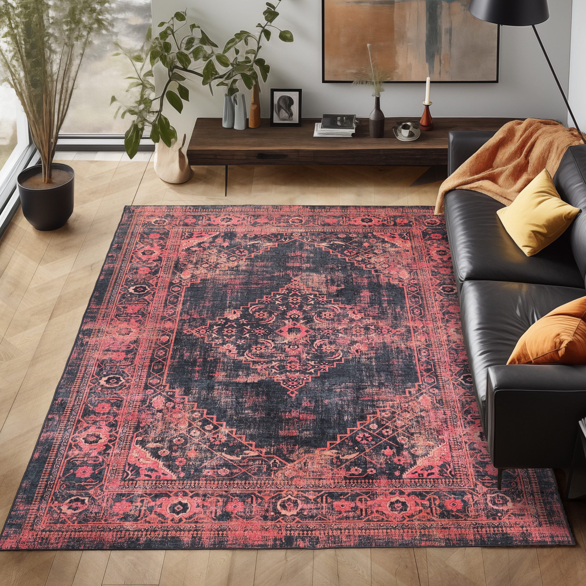 Carpettex Designteppich Orientalisch Design, Läufer, Höhe: 7 mm, Waschbarer günstig online kaufen