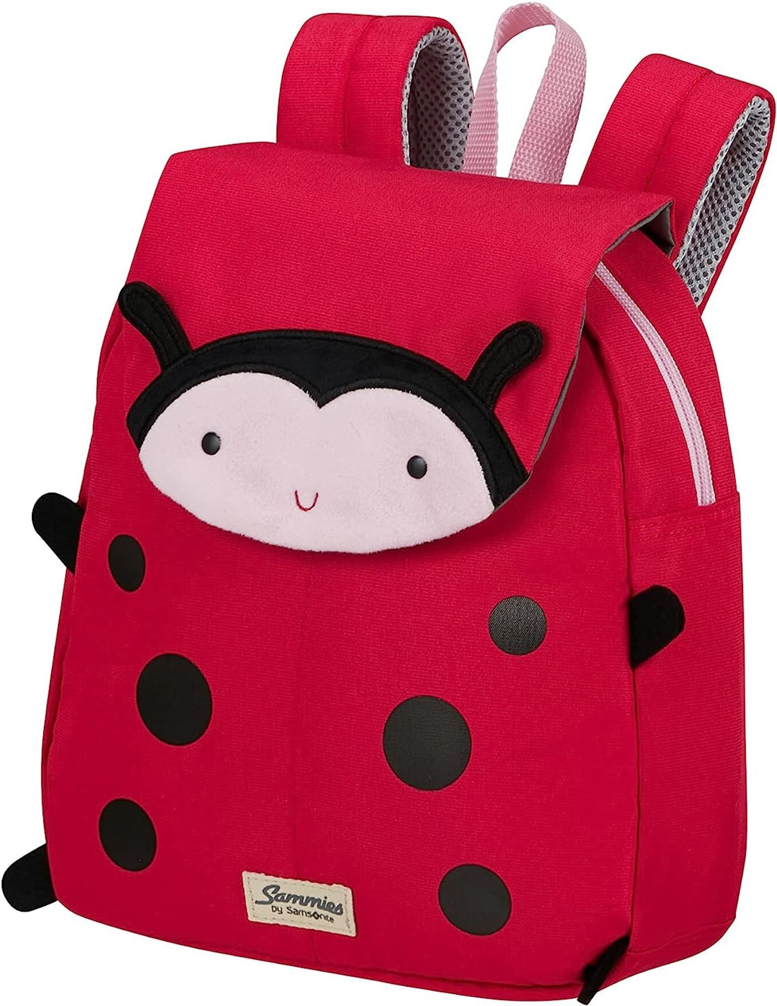 Samsonite Koffer 142478-9676, Samsonite Rucksack Kinder Happy Sammies Backpack S Ladybug Lally Rot