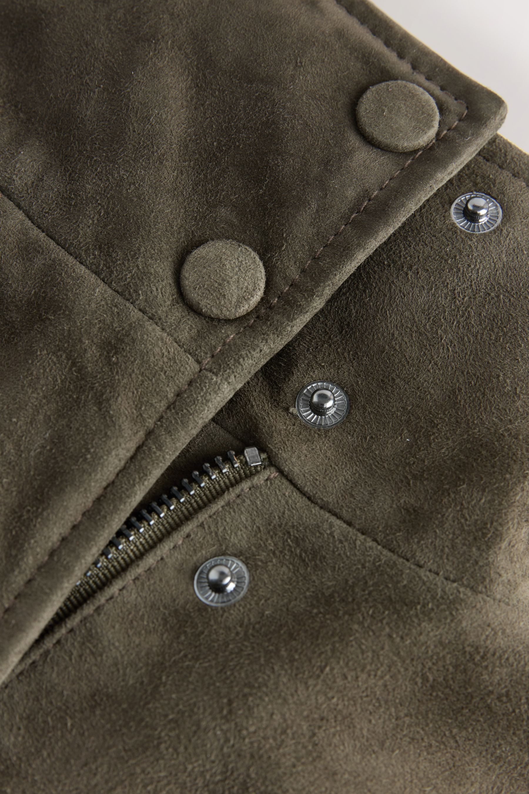 Next Lederjacke N. Premium Jacke aus echtem Veloursleder (1-St) – Bild 3 von 5