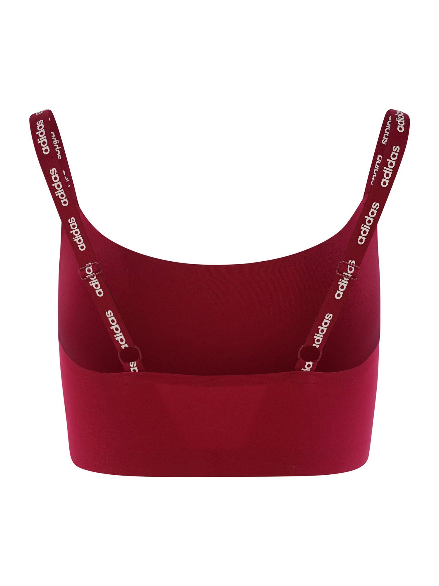 Sportswear Bustier LOUNGE BRA SCOOP adidas bordeaux