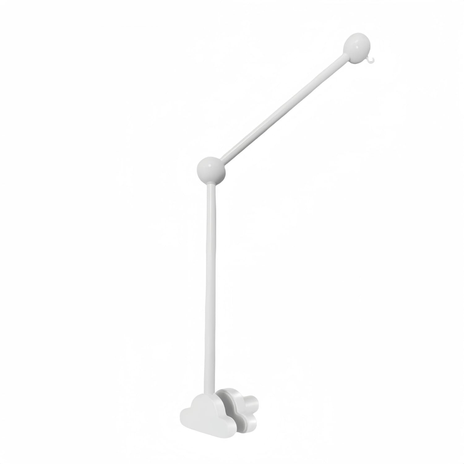 Zayno Mobile Mobilehalterung Wolke Weiß aus Holz 69cm, (Set, 1-tlg., Hervorragendes Geschenk zur Geburt), Unterstützt das Einschlafen deines Babys.