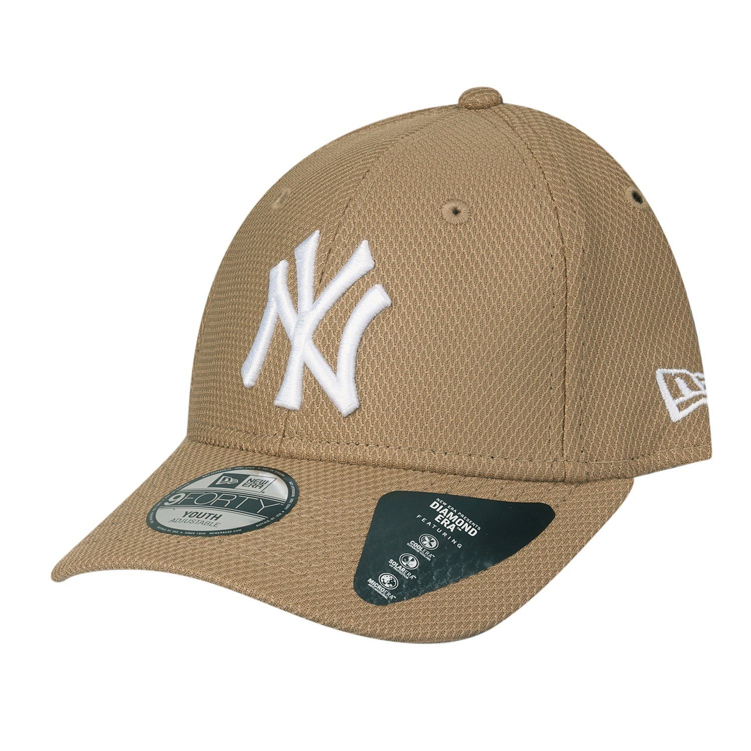 York Khaki Era Yankees Baseball Cap New DIAMOND New 9FORTY