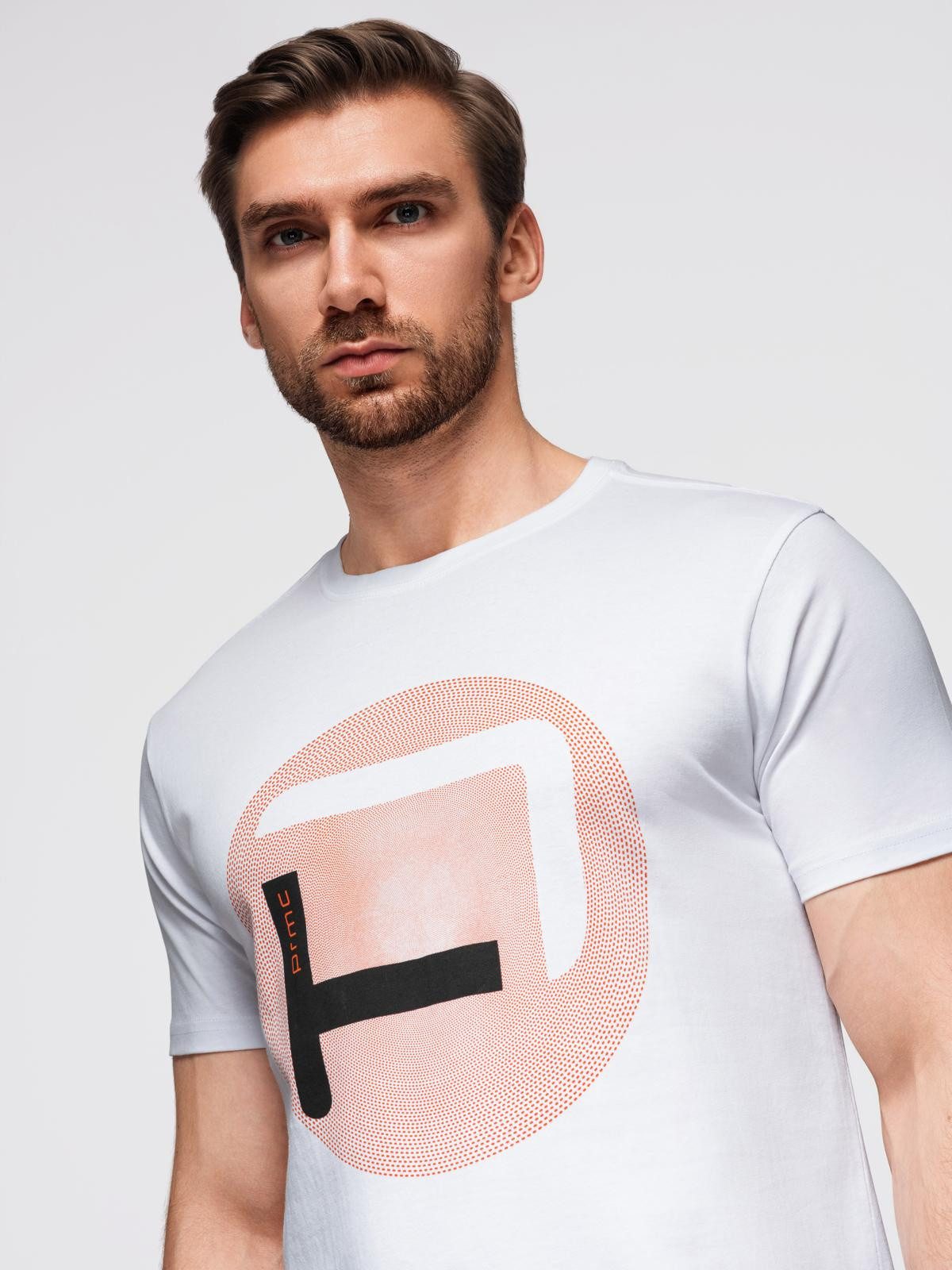 Print-Shirt T-Shirt mit großem Aufdruck