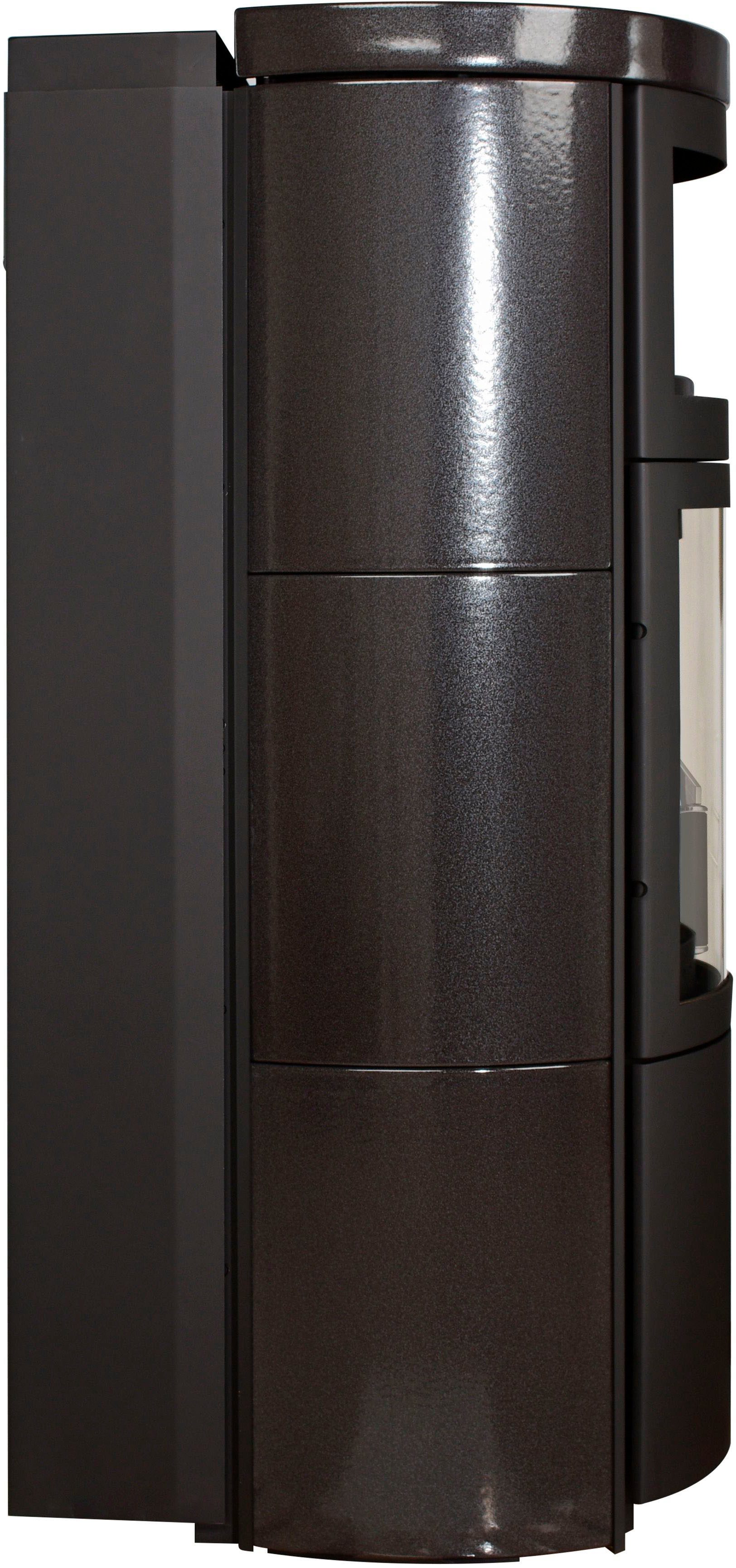 HARK Kaminofen »Vito WW GT ECOplus 8,4 KW«, 3,3 kW, Dauerbrand, Ofenkacheln meteor-schwarz