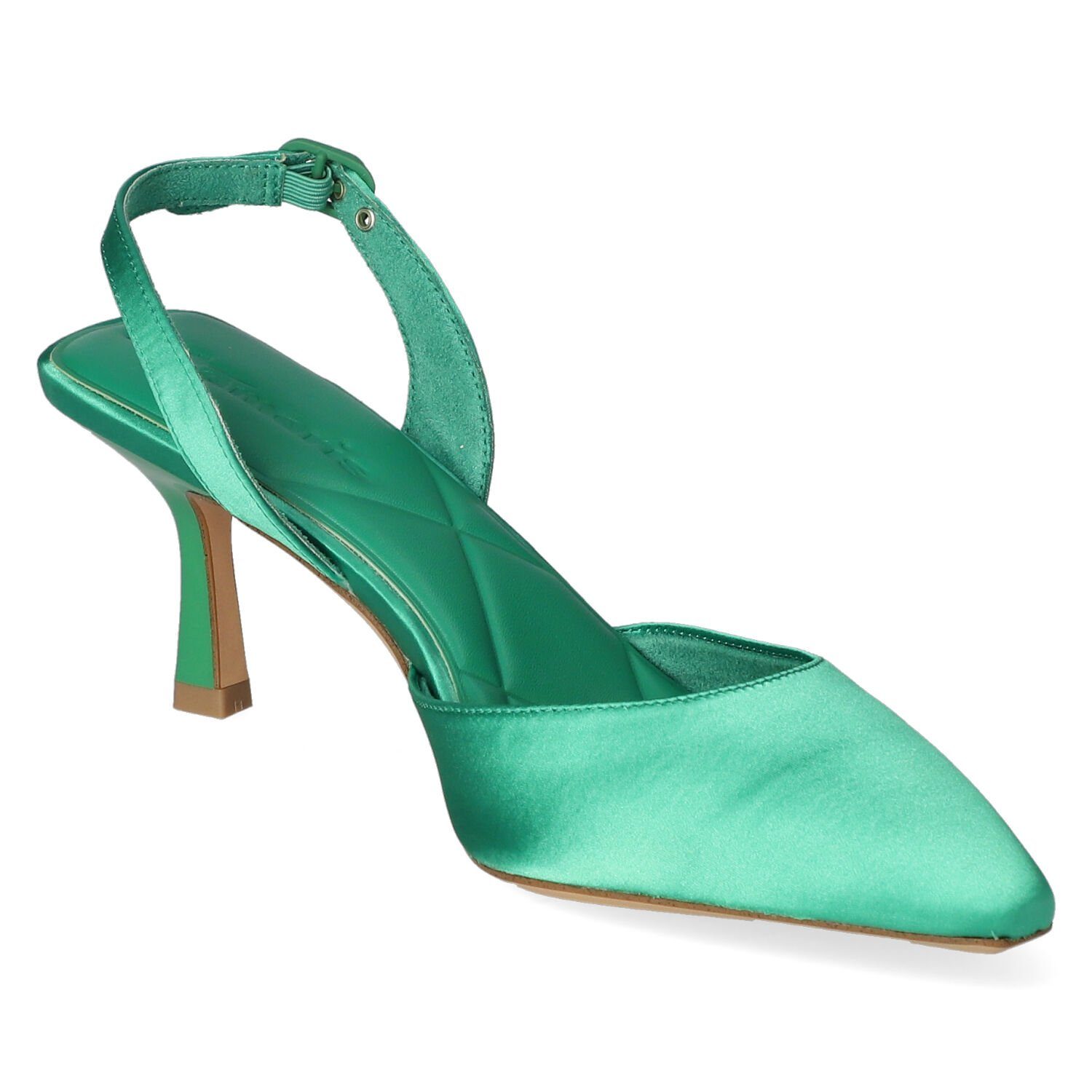 Tamaris Slingpumps 1-29602-42, Schmal, Mit 7,5 Cm Absatz - Elegante Pumps Aus Textil/Synthetik