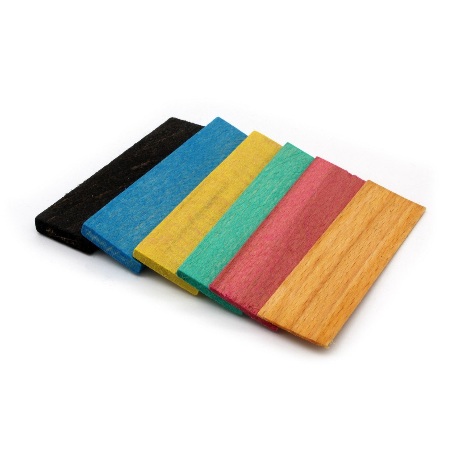 Silisto Блок постукивания SILISTO Holz-Verglasungsklötze 80x24x6mm (Schwarz) 500 Stück