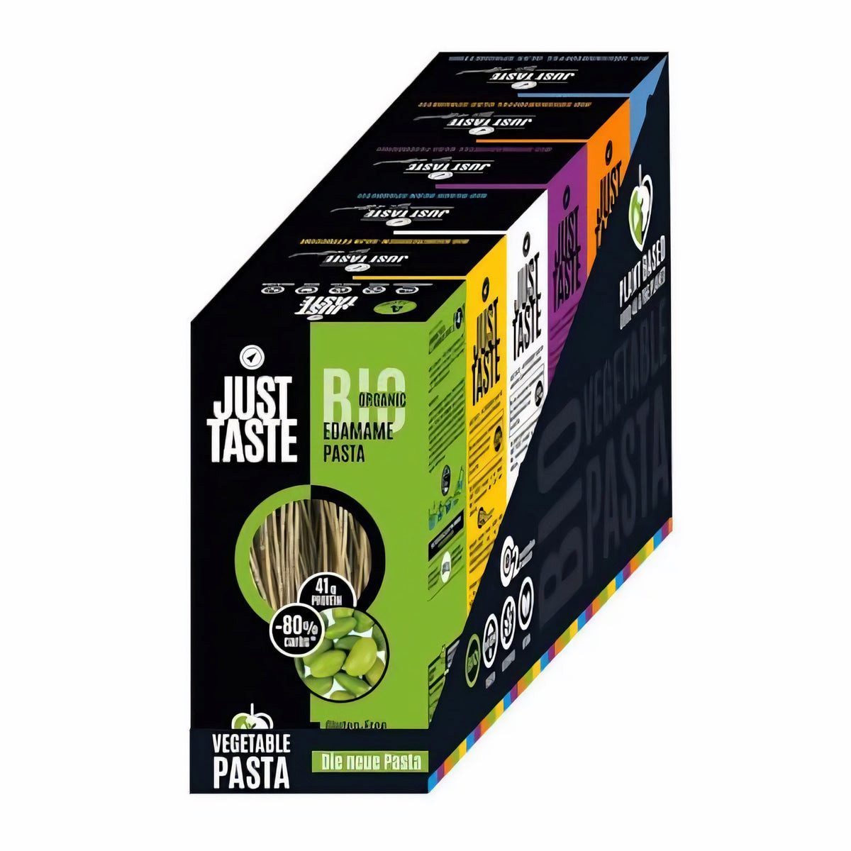 JUST Nudeln JUST TASTE – Bunte Nudel Vielfalt - Die neue BIO G