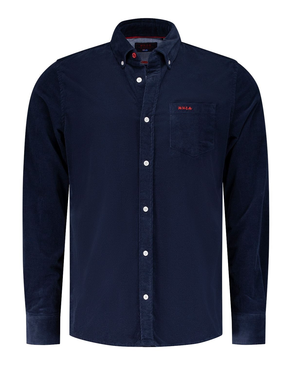 NZA Hemd Omar Fine Corduroy Hellblau - Größe 3XL günstig online kaufen