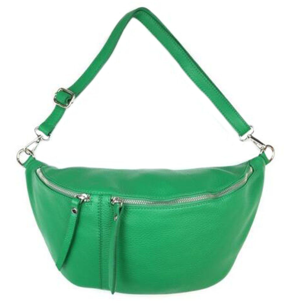 Bauchtasche XL Bodybag Bauchtasche Crossbag echt Leder made in Italy