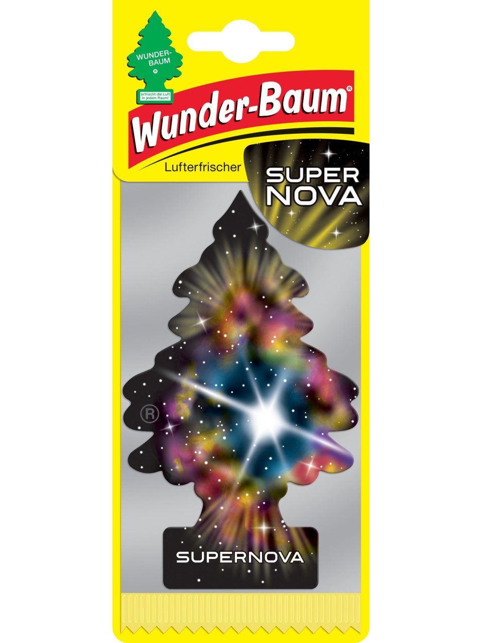 Raumduft Wunderbaum Papierlufterfrischer Supernova