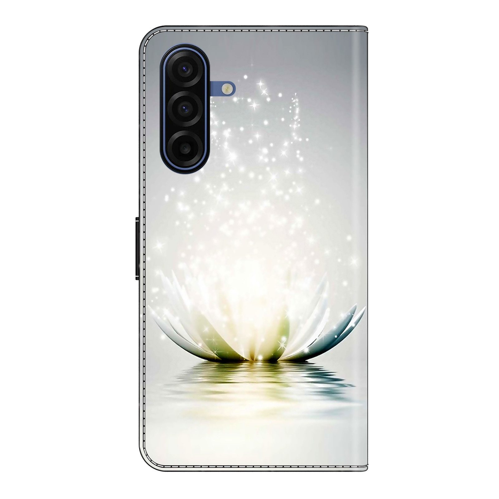 CLM-Tech Handytasche für Samsung Galaxy A27 5G Klapphülle aus PU-Leder (1-tlg., Flip Case), Magnetverschluss, Standfunktion und Kartenfächer – Bild 4 von 5