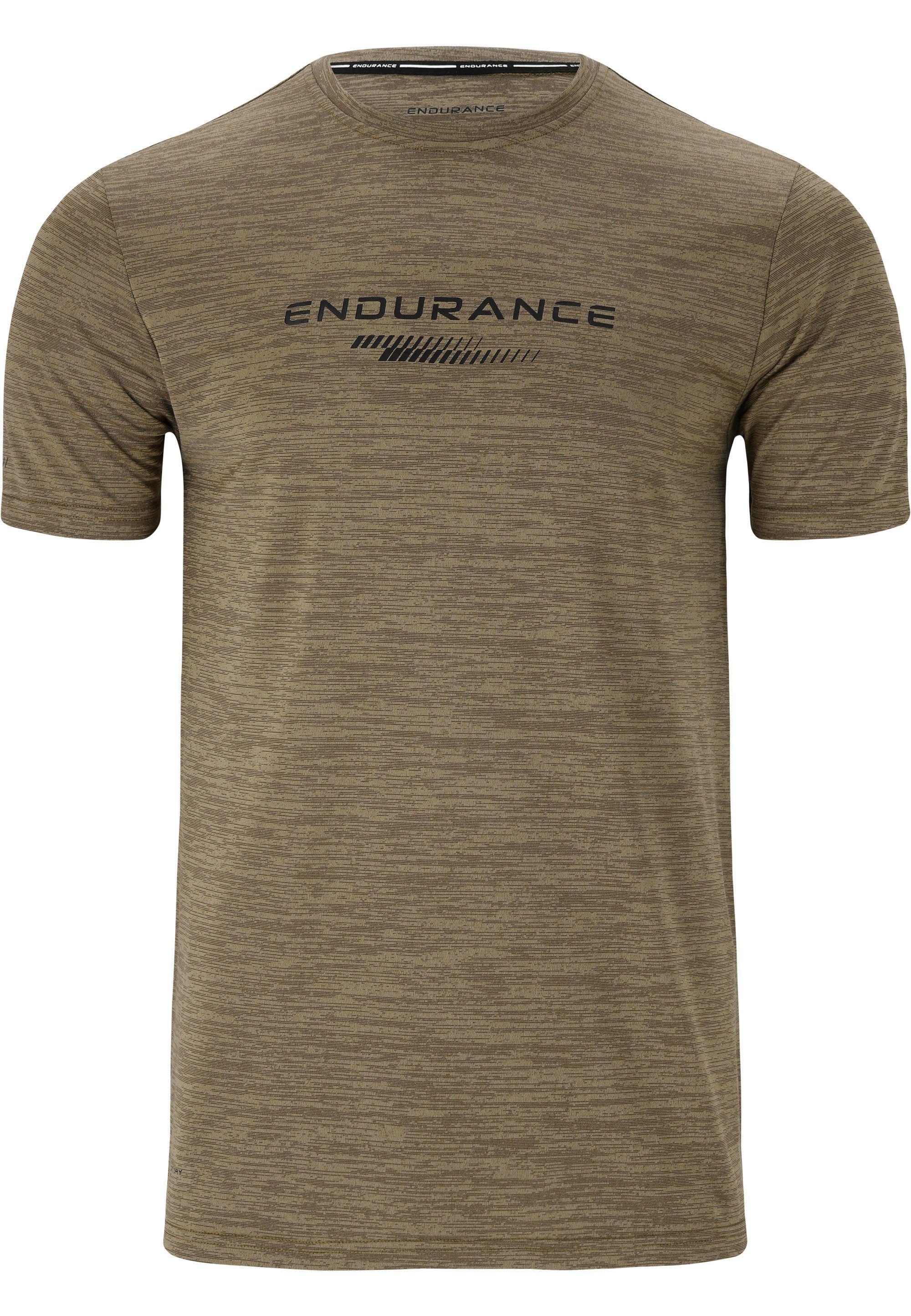 ENDURANCE Funktionsshirt PORTOFINO (1-tlg) mit Quick braun praktischer Dry-Technologie