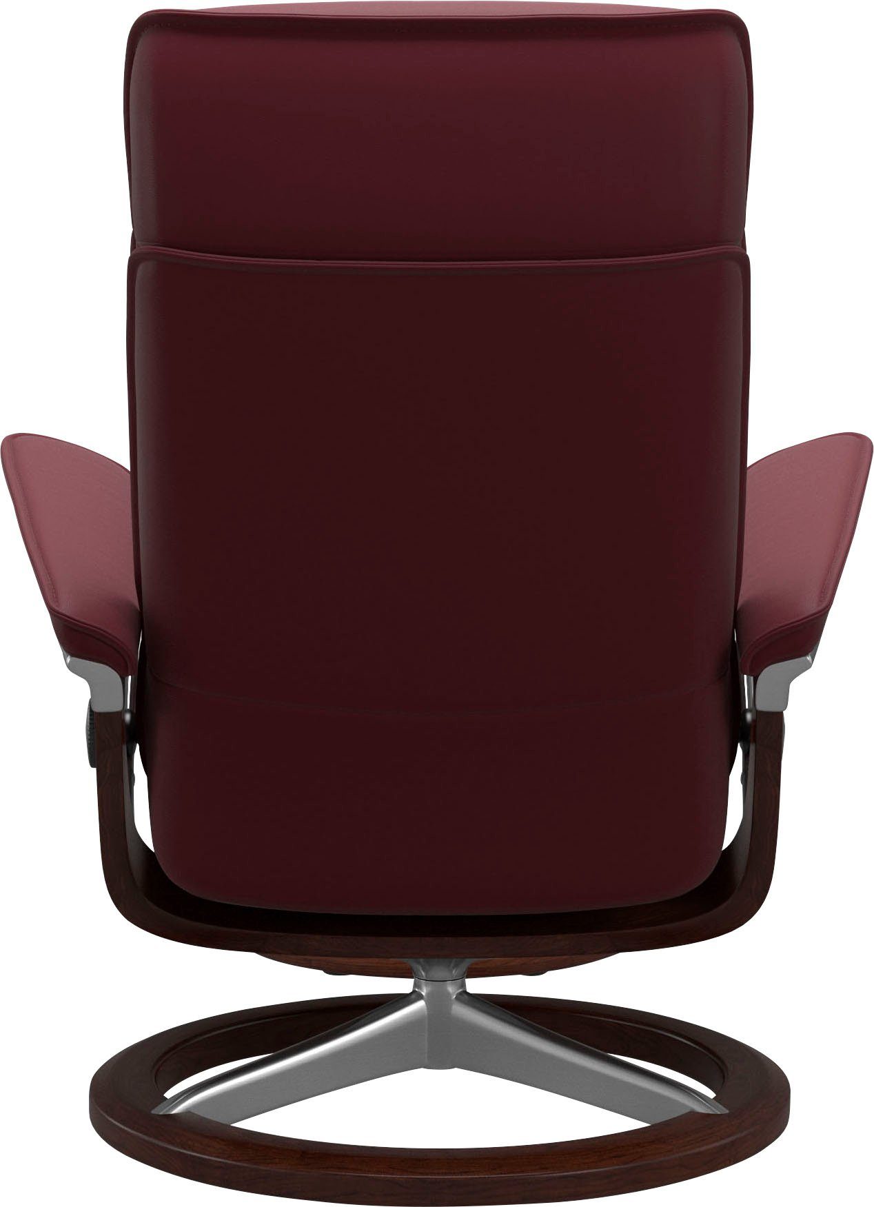 Stressless® Relaxsessel Admiral (Set, Relaxsessel inkl. Hocker), mit Signature Base, Größe M & L, Gestell Braun
