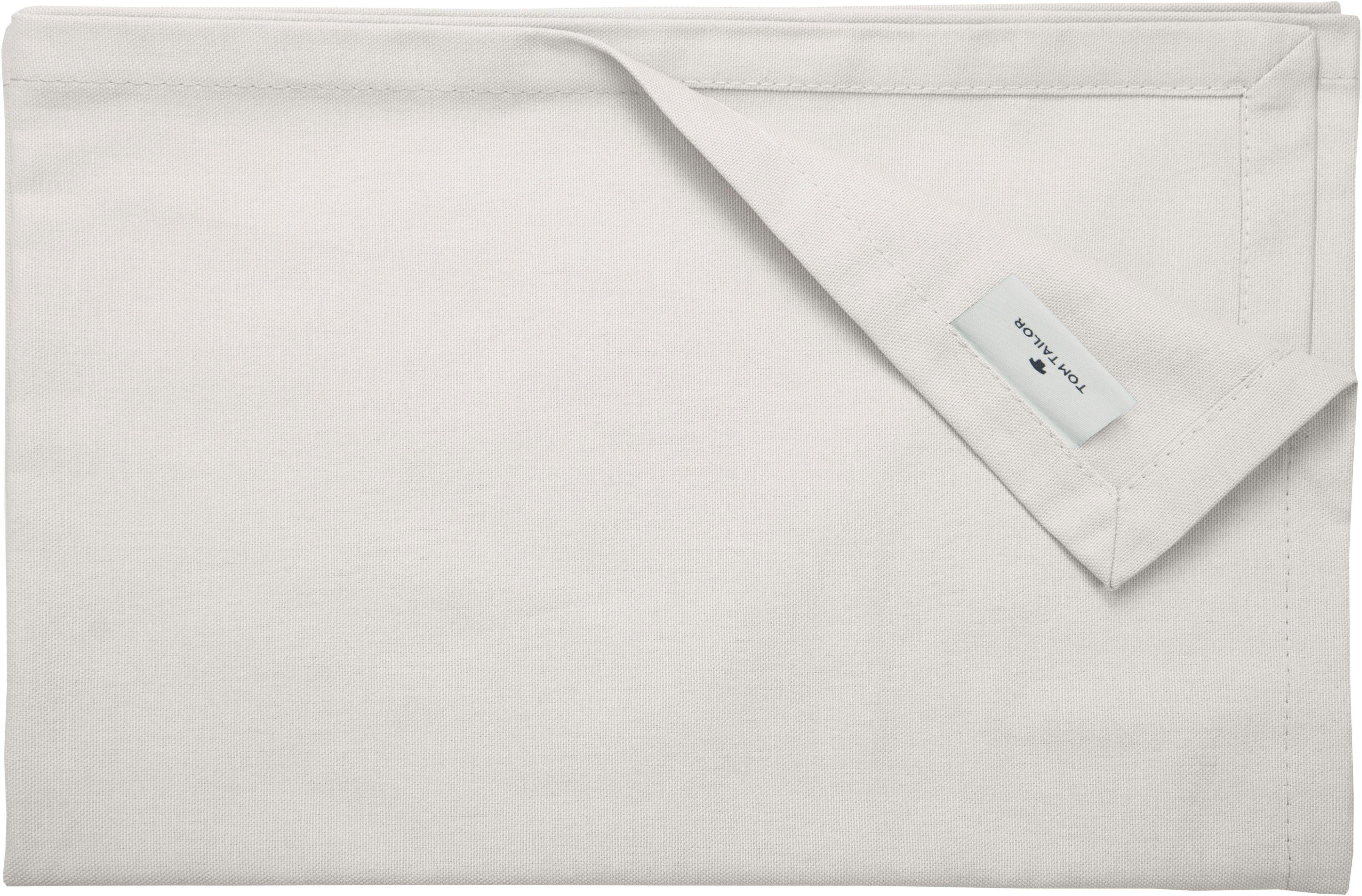 TOM TAILOR Tischläufer DOVE Blickdichter Tischläufer günstig online kaufen