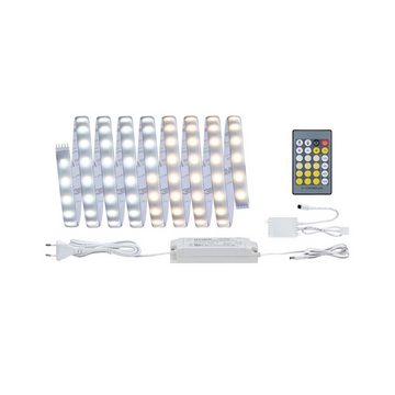 Paulmann LED-Streifen MaxLED 500 Basisset 3m 20W 230/24V 36VA Silber Kunststoff, 1-flammig, IP44 Cover 2700K-6500K TunableWhite