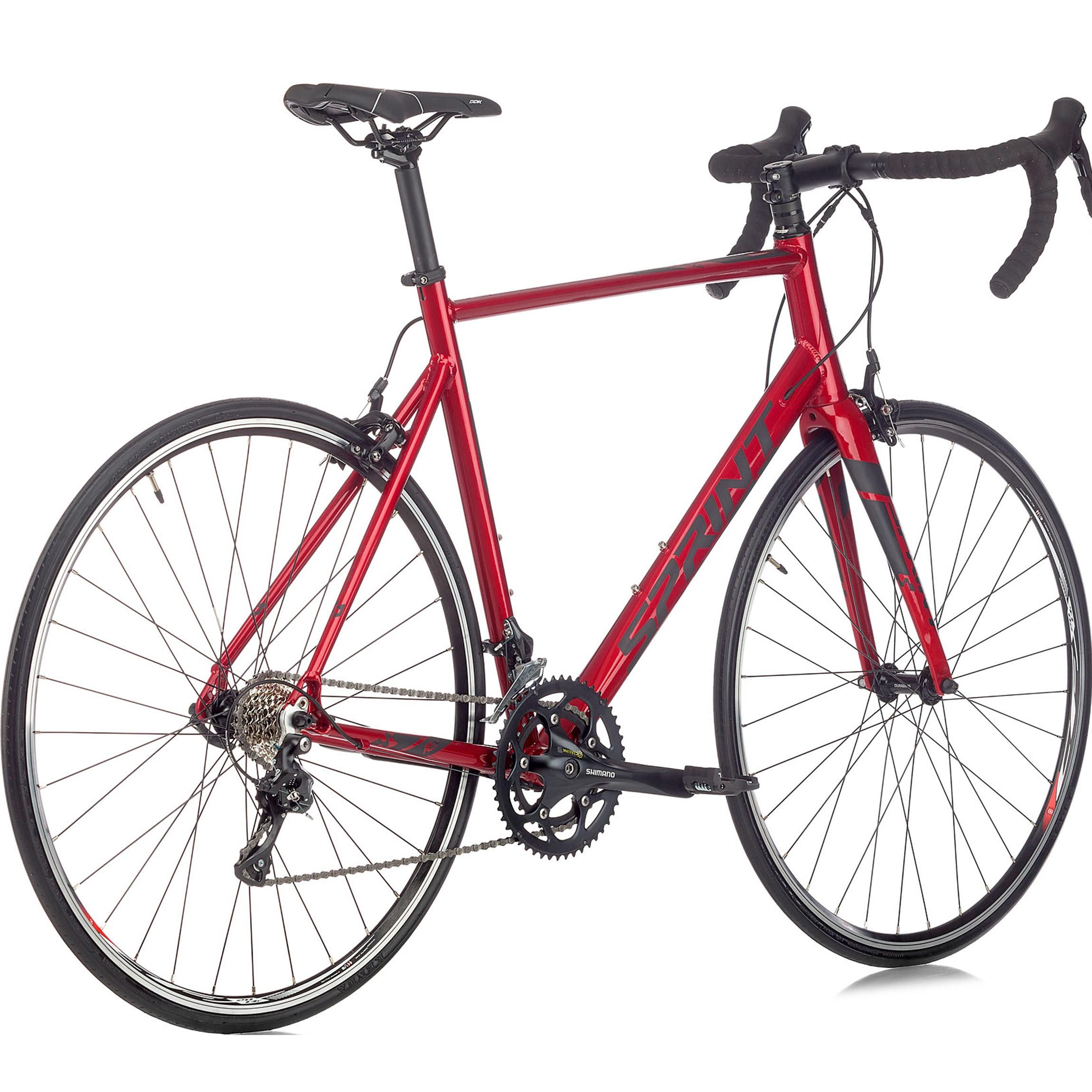 Airtracks Rennrad 28 Herren Rennrad SPRINT MONZA ELITE Fahrrad CARBON GABEL 2x9, 18 Gang Shimano SORA R3000 Schaltwerk, Kettenschaltung, High End Renn Fahrrad - Rahmenhöhen 51 cm 53 cm 55 cm - Modell 2026