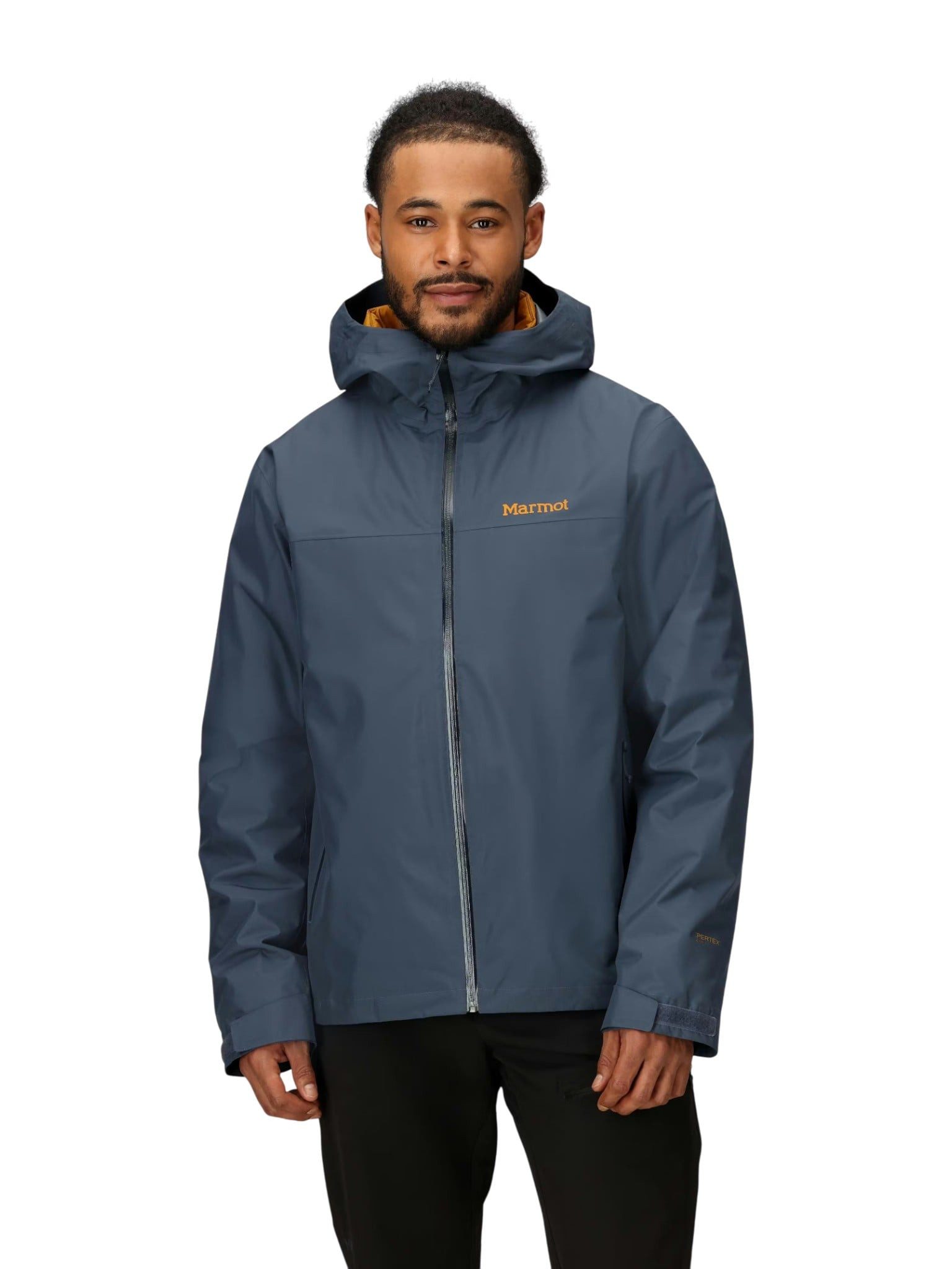 Marmot Regenjacke Minimalist Pertex 3in1 (Hardschell, wasserdicht) graublau/gelb Herren