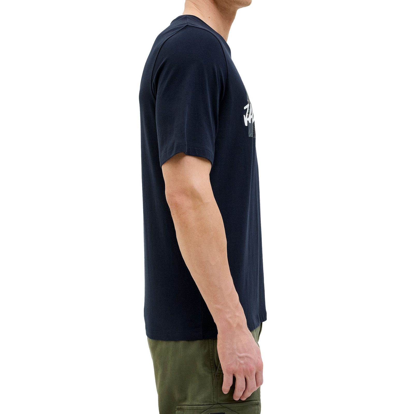 Jack & Jones T-Shirt JJHAWAII Shape Tee SS Crew Neck LN mit Rundhalsausschnitt – Bild 4 von 5