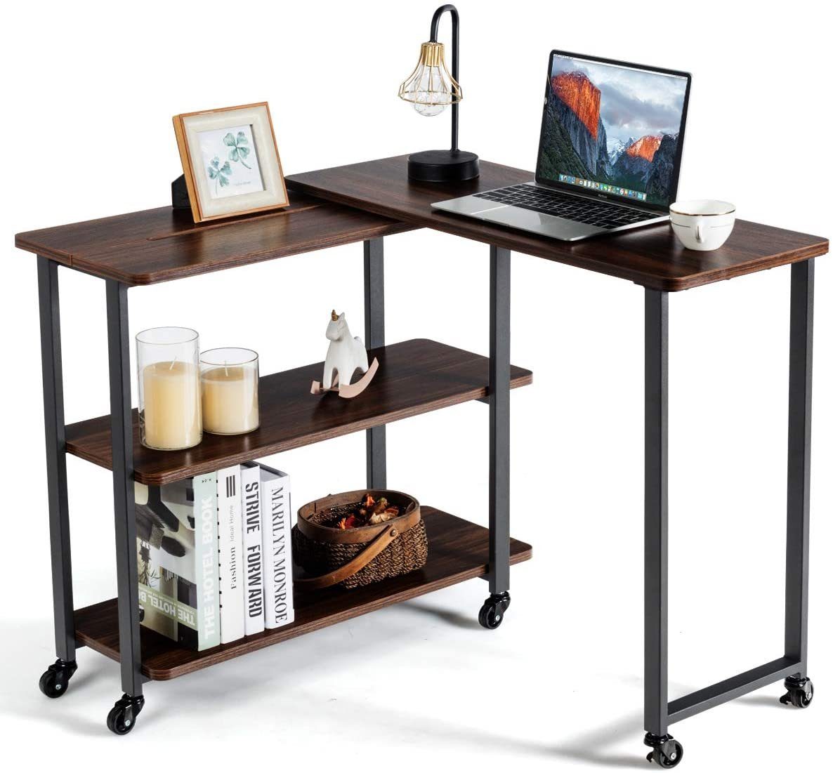 COSTWAY Computertisch »Eckschreibtisch Bürotisch Schreibtisch  Beistelltisch«, L-förmig, Beweglich online kaufen | OTTO