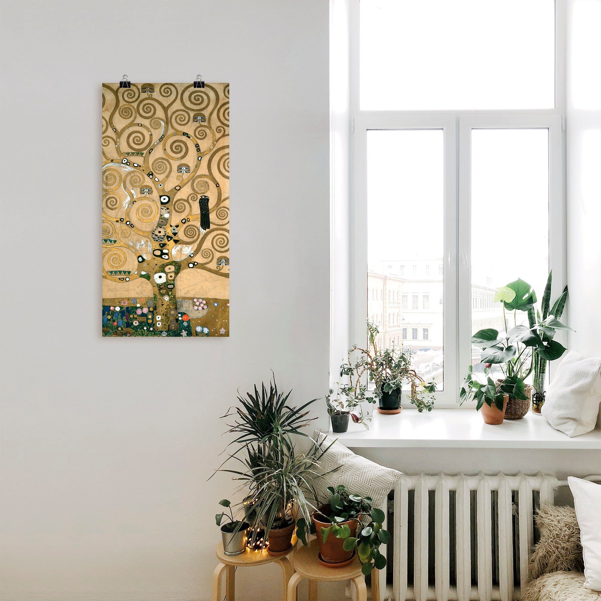 Artland Poster Lebensbaum. Detail, Werkvorlage, Bäume (1 St), ohne Rahmen