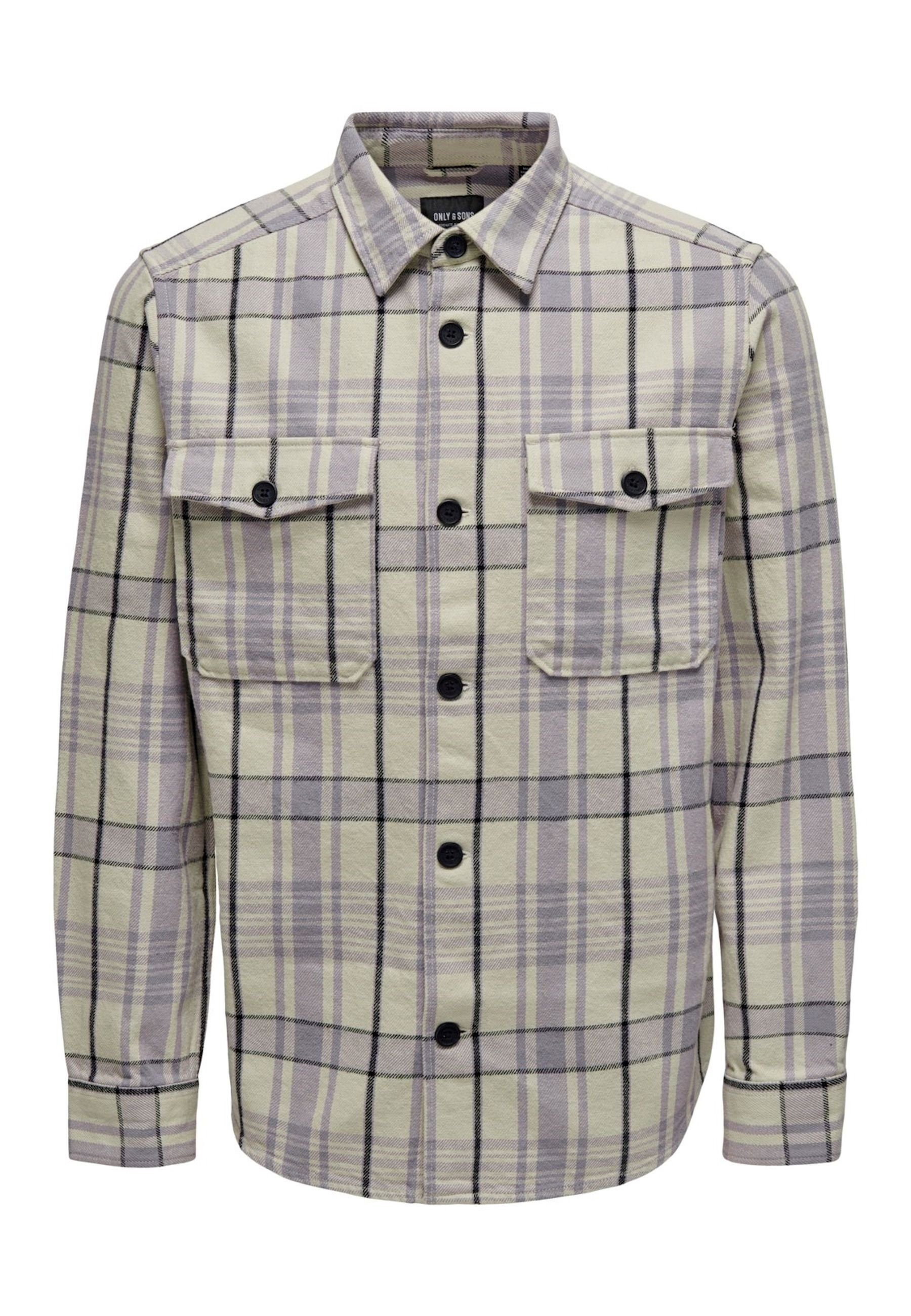 Langarmhemd Hemd Milo Langarm-Flanellhemd