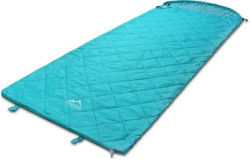 normani Deckenschlafsack Ultralight-Schlafsack Tinbo, 3D Mikrofaser Microtech Füllung mit Daunen, 240 T R/S Nylon - Wasserdichtes Obermaterial