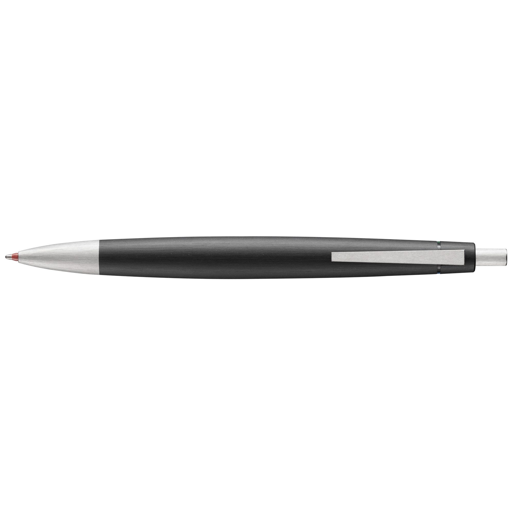 LAMY Kugelschreiber LAMY 2000 schwarz 4 Farben Kugelschreiber Sichtwahlmechanik mit Minen