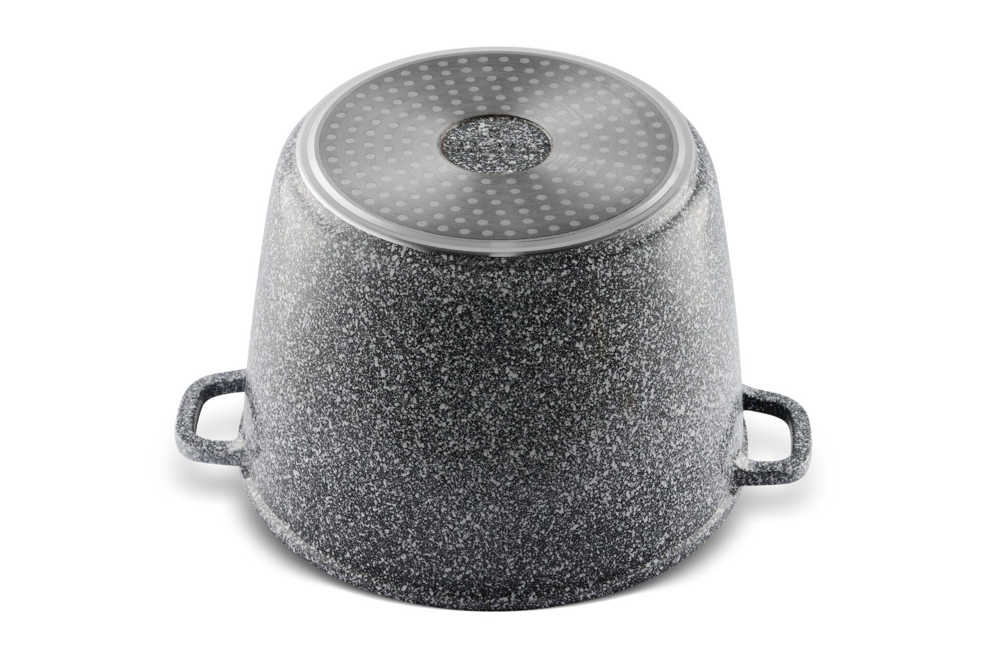 Edenberg Kochtopf 10.2Liter Kochtopf Suppentopf Spargeltopf Soßentopf Großer Topf, Aluminiumguss (Topf mit Glasdeckel 10.2L / 28 cm Durchmesser, 3-tlg., Zeitloses Design des Topfsets. Eine ideale Geschenkidee)