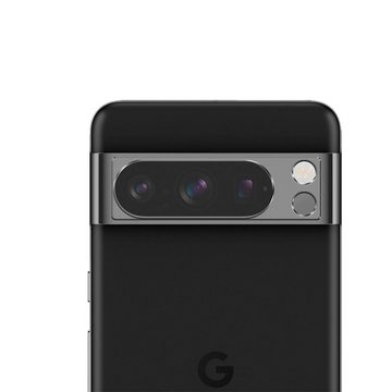 CoolGadget Schutzfolie Panzerfolie für Pixel 8 Pro, (Spar-Set 4in1, 2x Displayschutz, 2x Kameraschutz), Panzerglas Schutzfolie für Google Pixel 8 Pro Folie