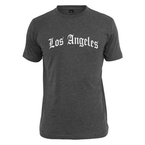 MisterTee T-Shirt Herren Los Angeles Wording Tee (1-tlg)