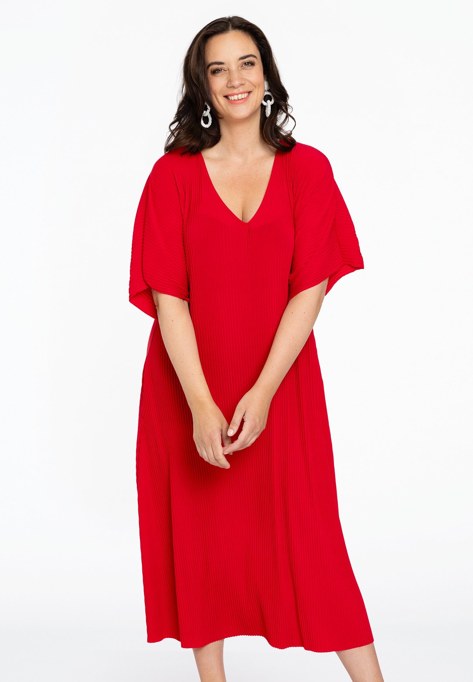 A-Linien-Kleid Damen Kleid Große Größen