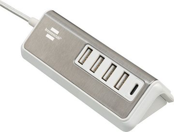 Brennenstuhl USB-Ladegerät (mit Schnellladefunktion, 1x USB C Power Delivery und 4x USB-Ladebuchse)