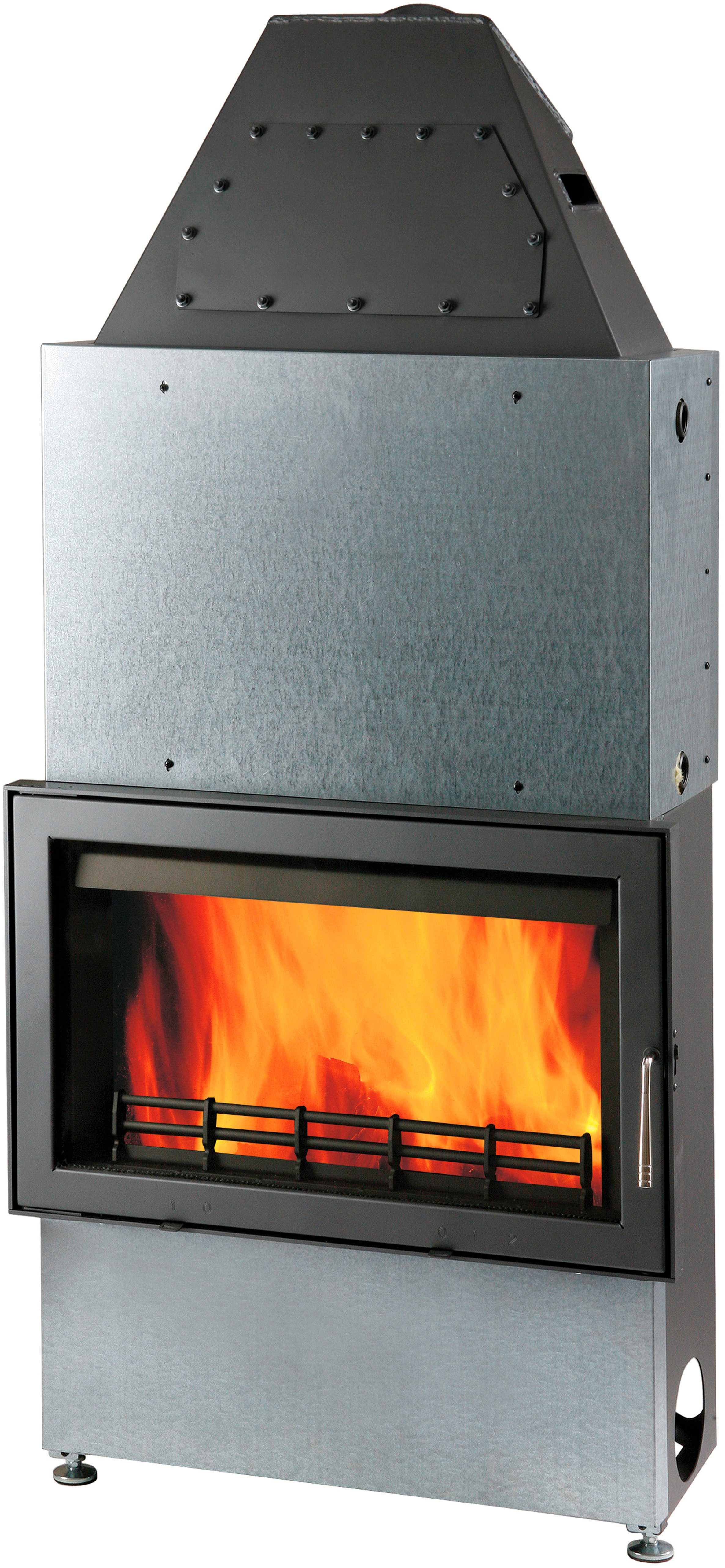 Haas + Sohn Kamineinsätze Kamineinsatz AQUA 187.19-WT, wasserführend, 17kW (davon 11kW Wasser), Zeitbrand