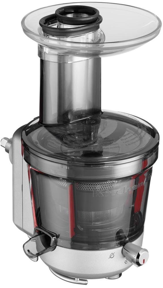 KitchenAid Entsafteraufsatz 5KSM1JA, Zubehör für Mini 3,3 Liter 5KSM3311X, Classic 4,3 Liter 5K45SS, Ultra Power 4,3 Liter KSM90, Artisan 4,8 Liter: KSM125, KSM150, 5KSM156, KSM175PS, 5KSM185PS, Artisan 6,9 Liter, 5KSM7580X, Heavy Duty 4,8 Liter 5KPM5, Heavy Duty 6,9 Liter 5KSM7591X (nicht für 5KSM7990X)