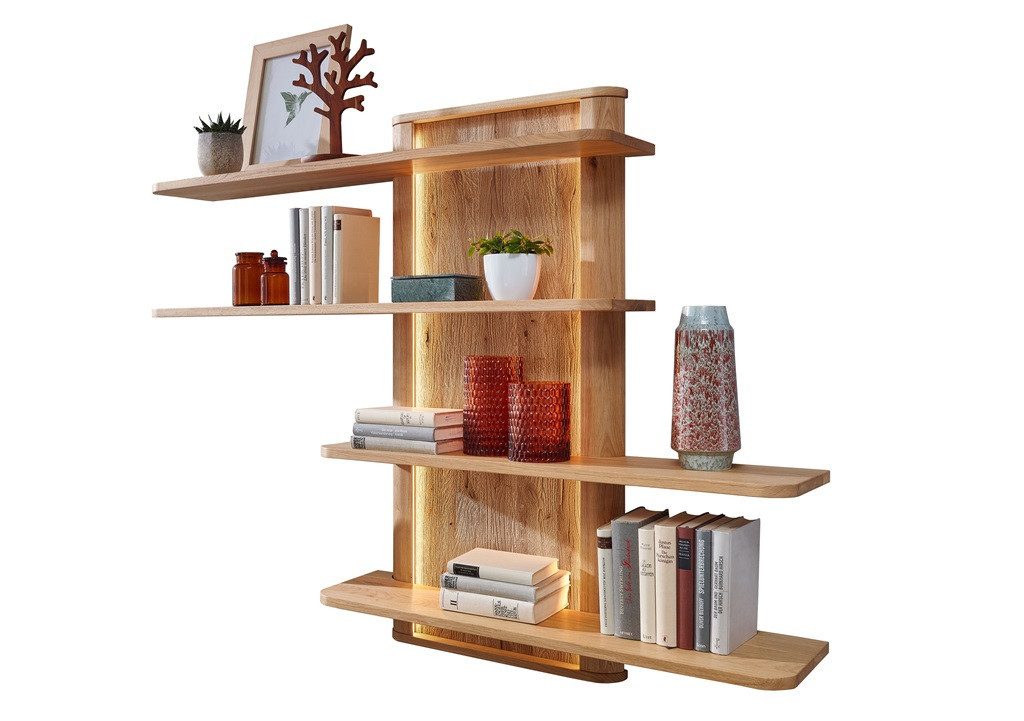 Main Möbel Wandregal Regal 160x132cm Wildeiche Berlin