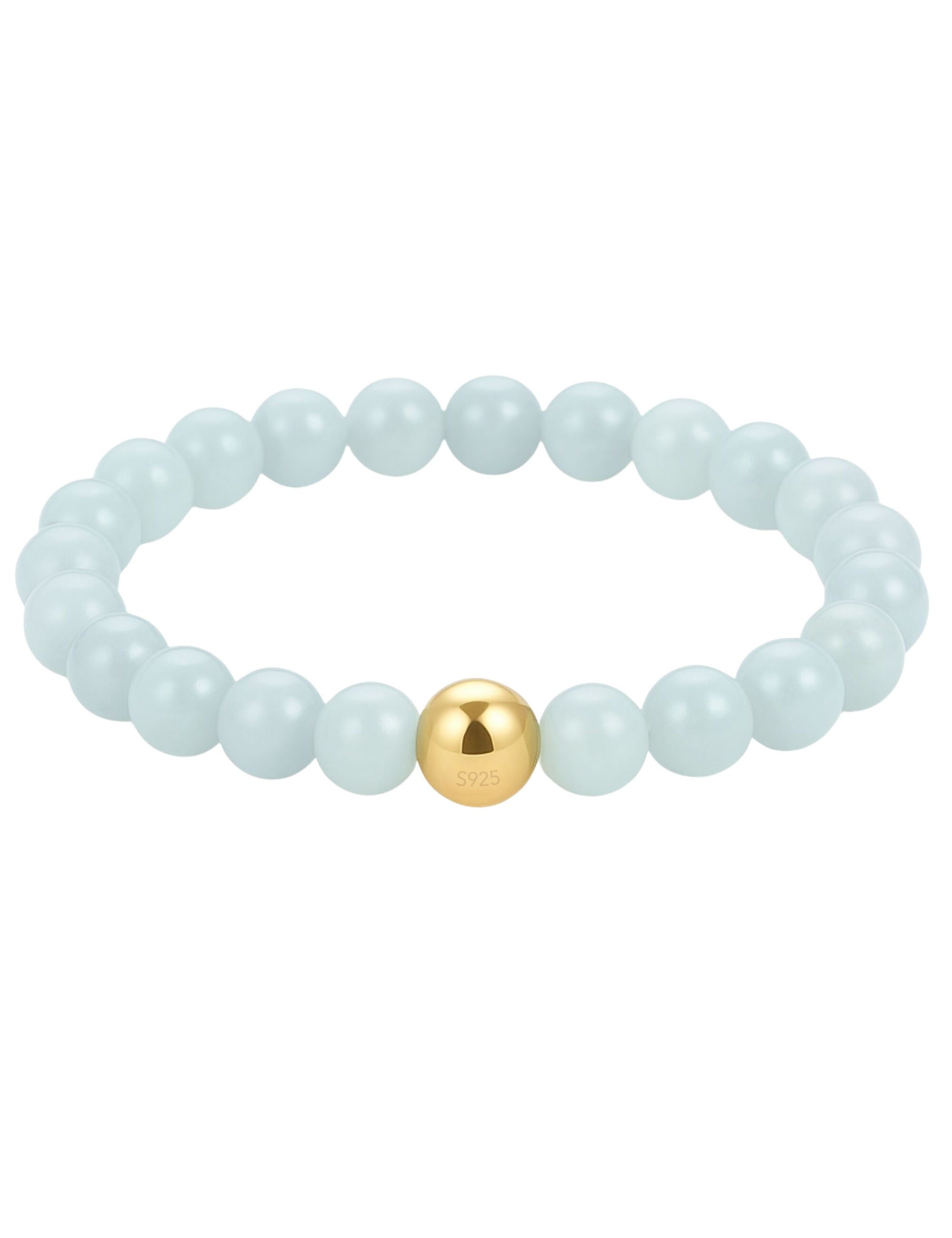 GOOD.designs Perlenring, Anti Stress Ring aus Naturstein Perlen