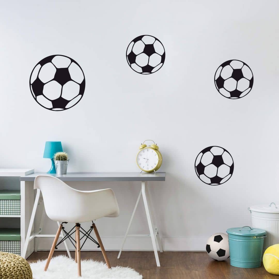 K&L Wall Art Wandtattoo Fußball Wanddeko Kinder Klebebilder Jungen Kinderzi günstig online kaufen