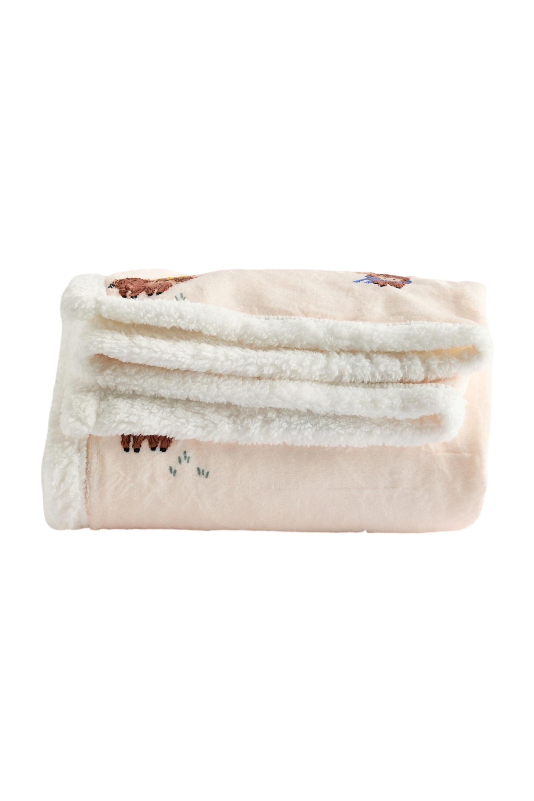 Wohndecke Fleece-Decke mit Mini-Hamish, Next günstig online kaufen