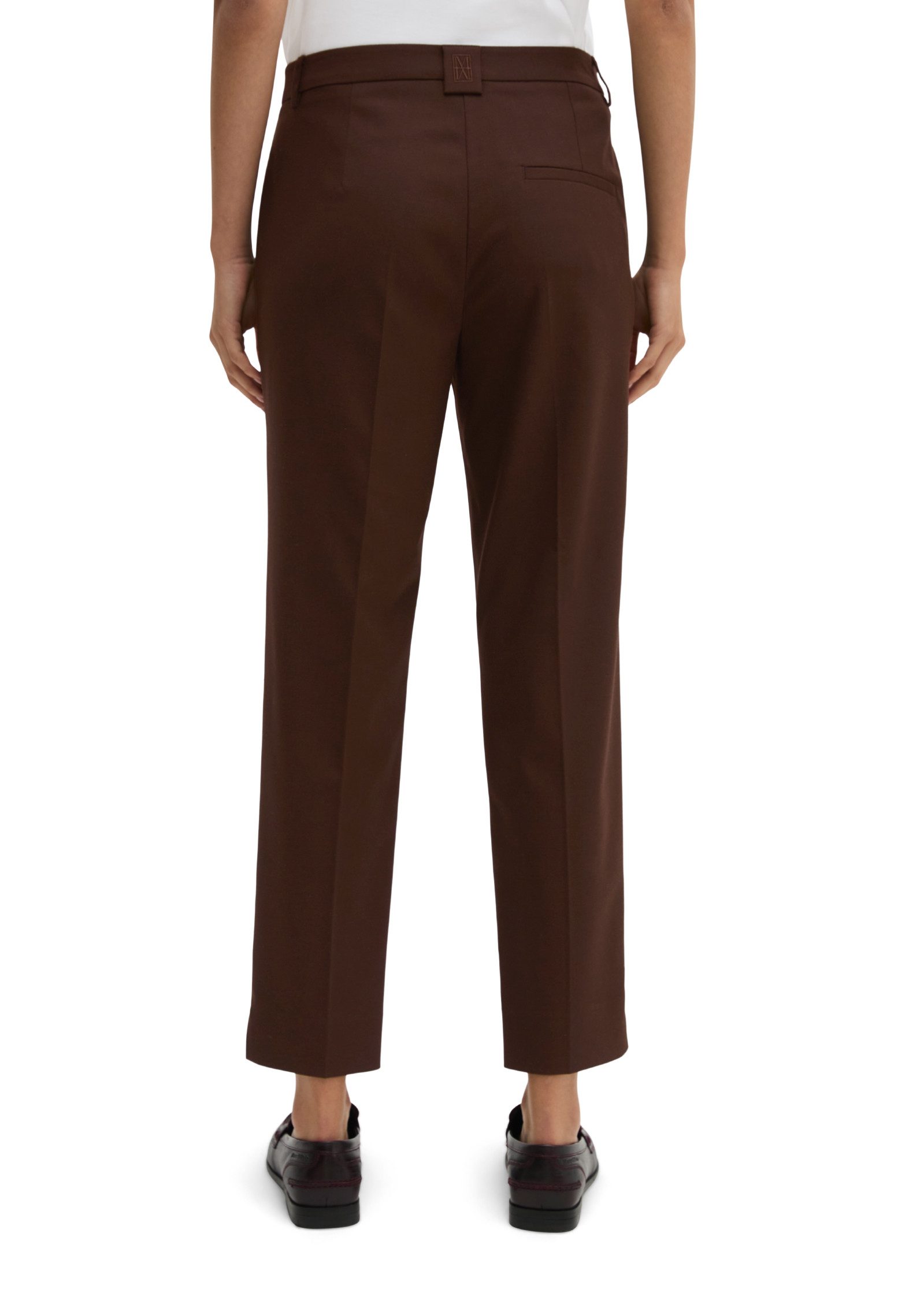 Marc O'Polo Stoffhose MALIN SLIM mit geschlitztem Saum, Slim Fit – Bild 2 von 5