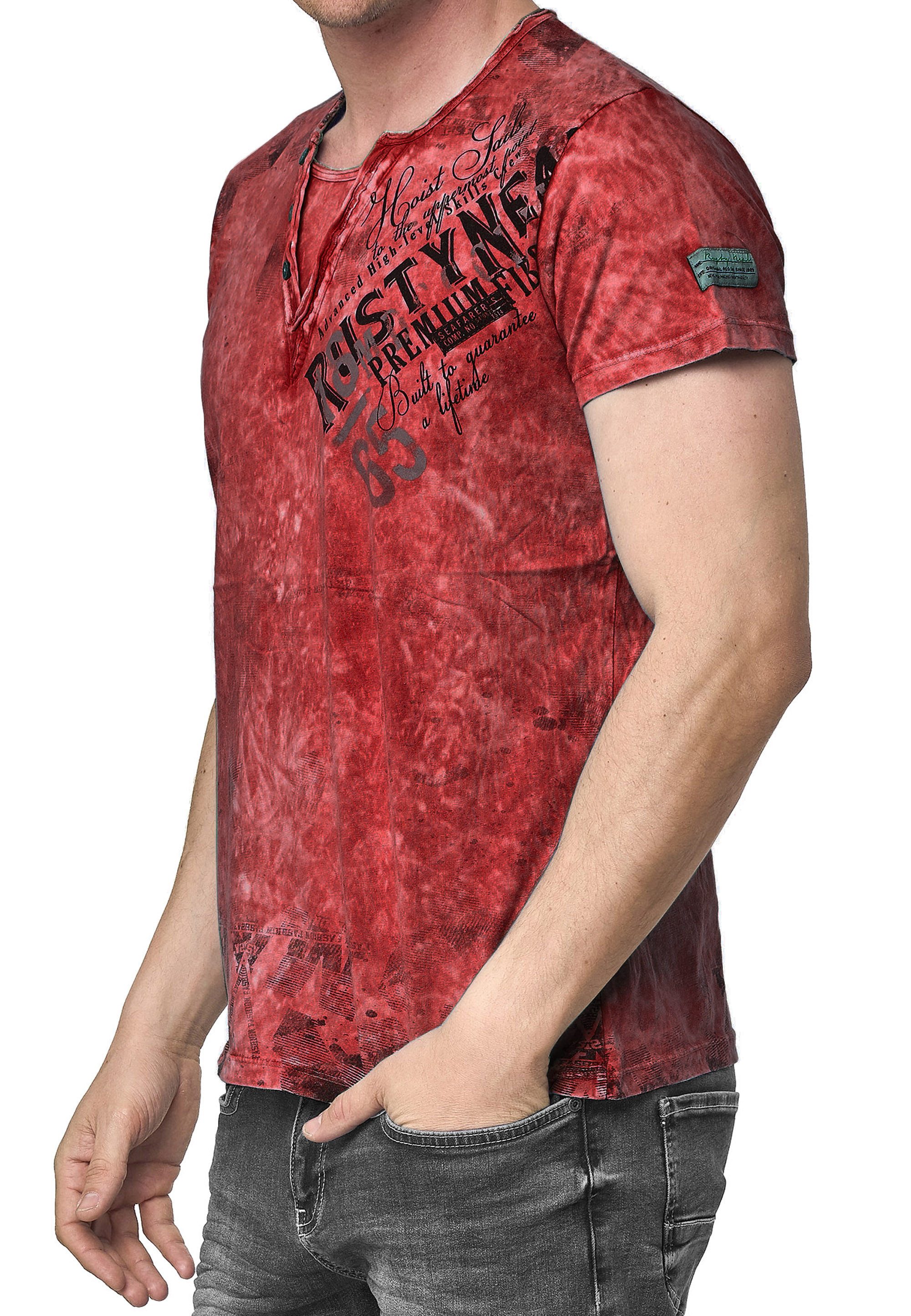 Rusty Neal T-Shirt, im coolen Used-Look-Design günstig online kaufen