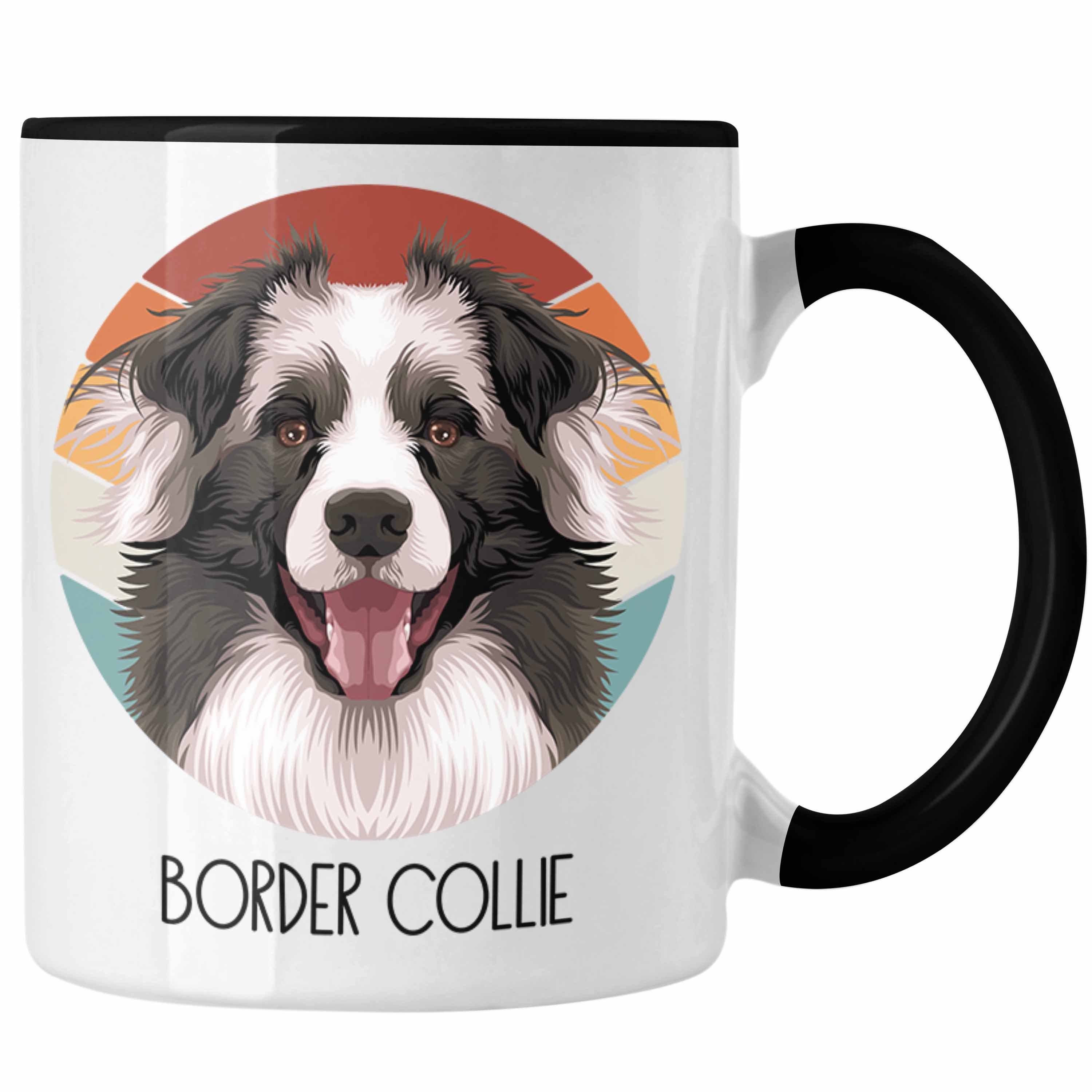 Trendation Tasse Border Collies Besitzer Tasse Geschenk Lustiger Spruch Geschenkidee Bo Schwarz | Teetassen